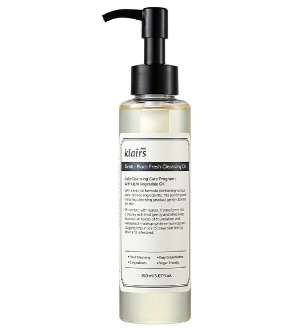 Klairs Gentle Black Fresh Cleansing Oil
