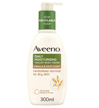 Aveeno Daily Moisturising Yogurt Body Cream – Vanilla & Oat Scented