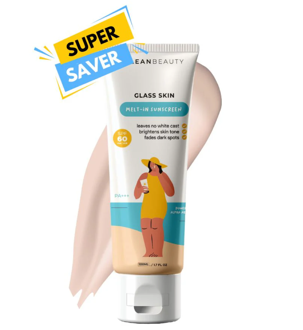 Klean Beauty Glass Skin Melt in Hydrating Sunscreen SPF 60