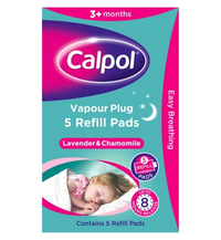 Calpol Vapour Plug 5 Refill Pads