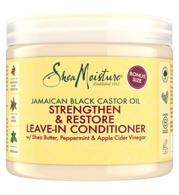 Shea Moisture Jamaican Black Castor Oil Strengthen & Restore Leave-In Conditioner