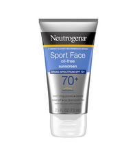 Neutrogena Sport Face Oil-Free Lotion Sunscreen SPF 70+