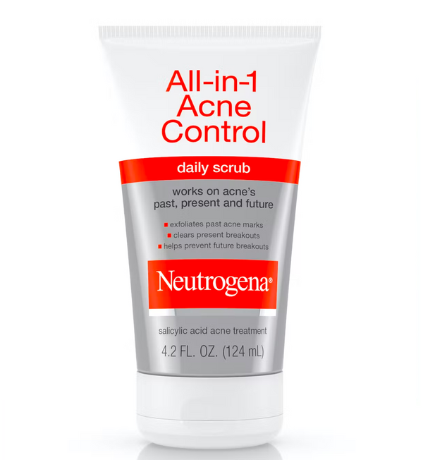 Neutrogena All-in-1 Acne Control Daily Scrub