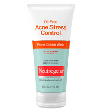 Neutrogena Oil-Free Acne Stress Control Power-Cream Wash
