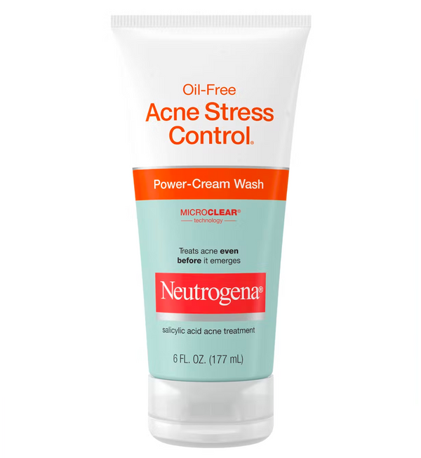 Neutrogena Oil-Free Acne Stress Control Power-Cream Wash