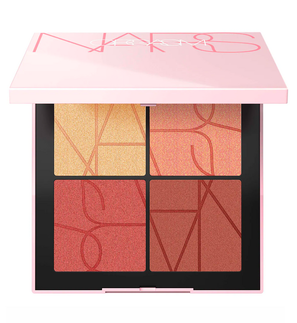 NARS Orgasm Four Play Blush, Contour, and Highlighter Palette