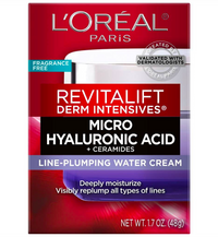 L'Oreal Paris Revitalift Derm Intensives® Micro Hyaluronic Acid + Ceramides Line-Plumping Water Cream